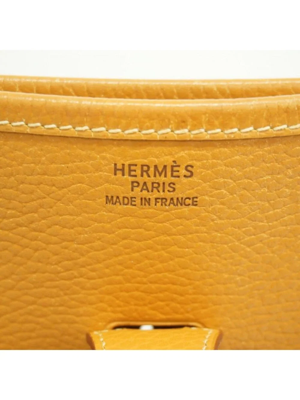 Hermes Shoulder Bag Evelyne Ardennes Natural Gold
